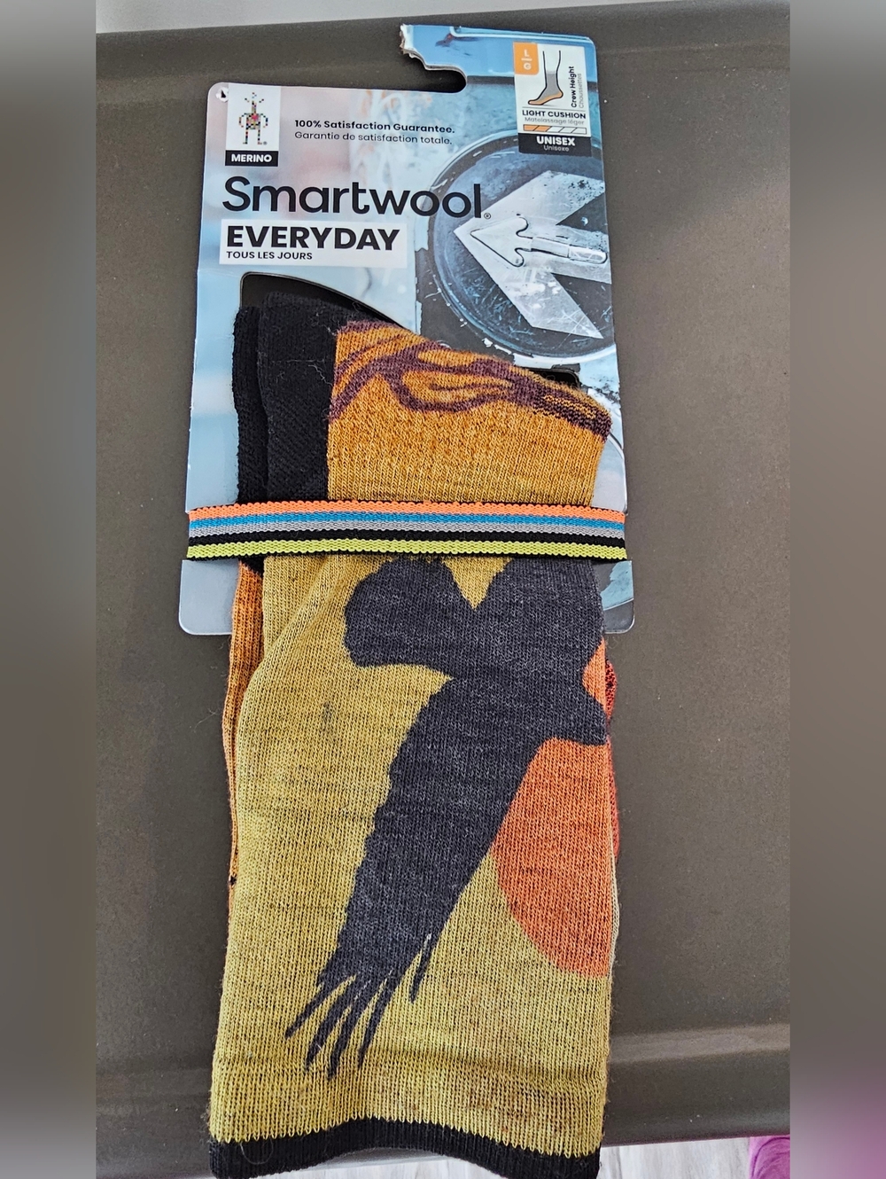 Smartwool Everyday Merino Wool Crew Socks Light Cushion Unisex NWT